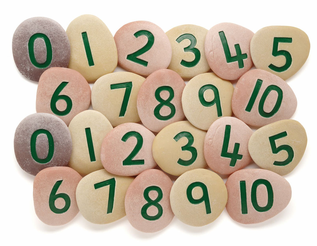 Jumbo Number Pebbles